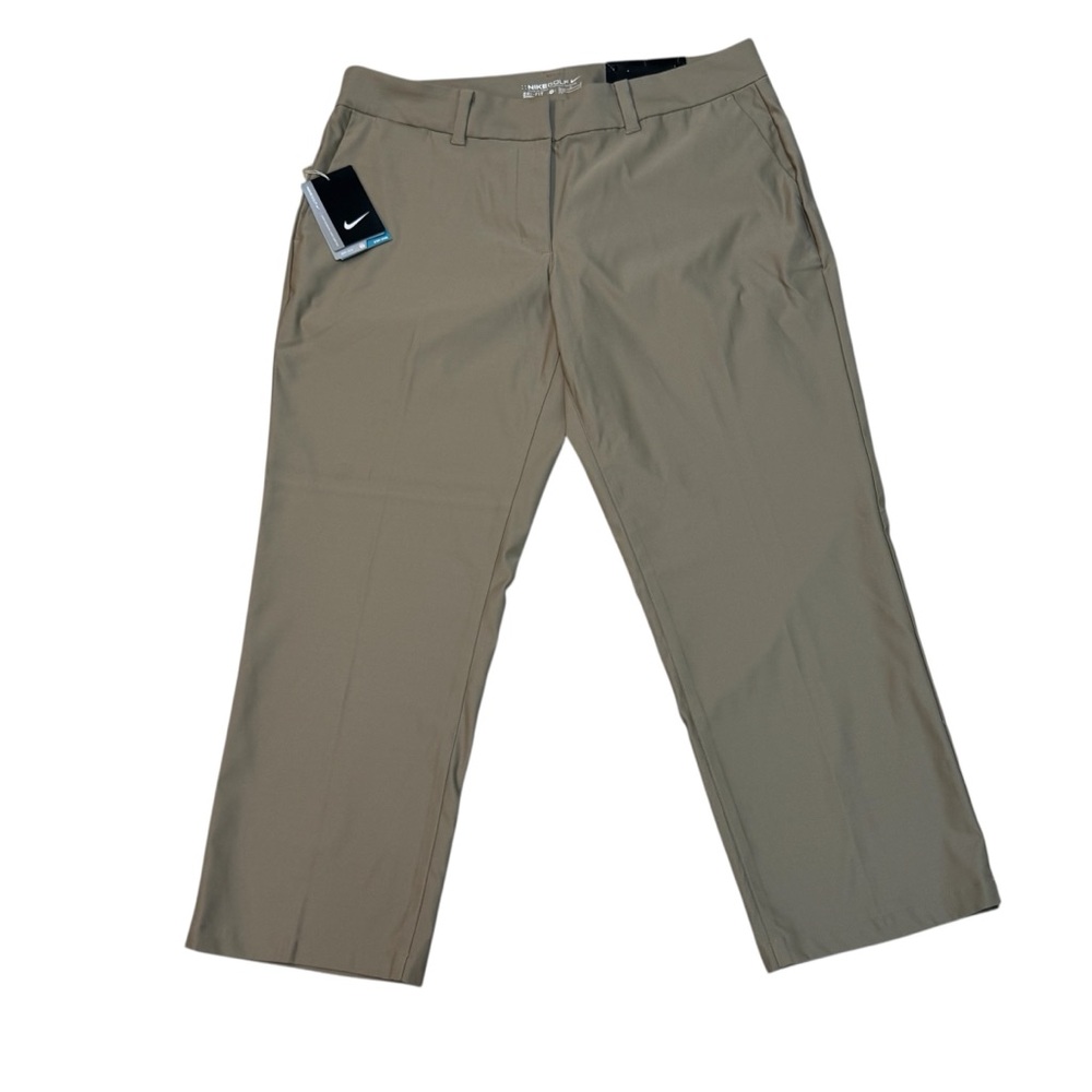 Nike Golf Women’s Tan Dri-Fit Stay Cool Regular Fit Pants Size 10 NWT